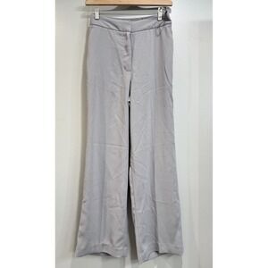 Quince Wide Leg Trouser Career Pants Gray Size 6 Women's